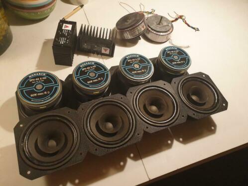 D.I.Y audio parts Amplino,Monacor,Monarch