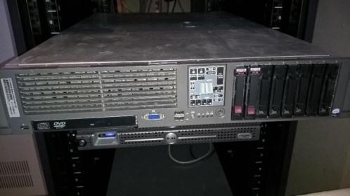 DL380 G5 storage server 2x dual core xeon x5150  2,66 Ghz, 