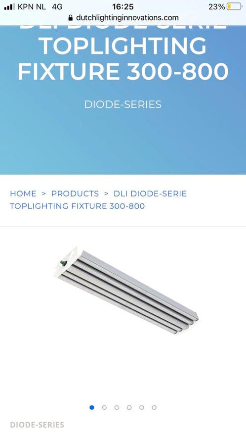 DLI DIODE-SERIE Toplighting fixture 300-800 let op 85 cm