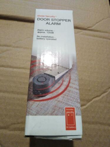 Door stopper alarm