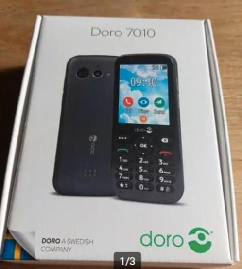 Doro 7010 Dual Sim Senioren GSM, Noodknoo 4G, NIEUWSTAAT