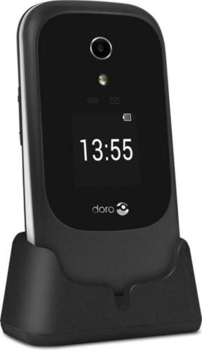 Doro 7060 4G BlackWhite Smart Clamshell (WhatsappFacebook)