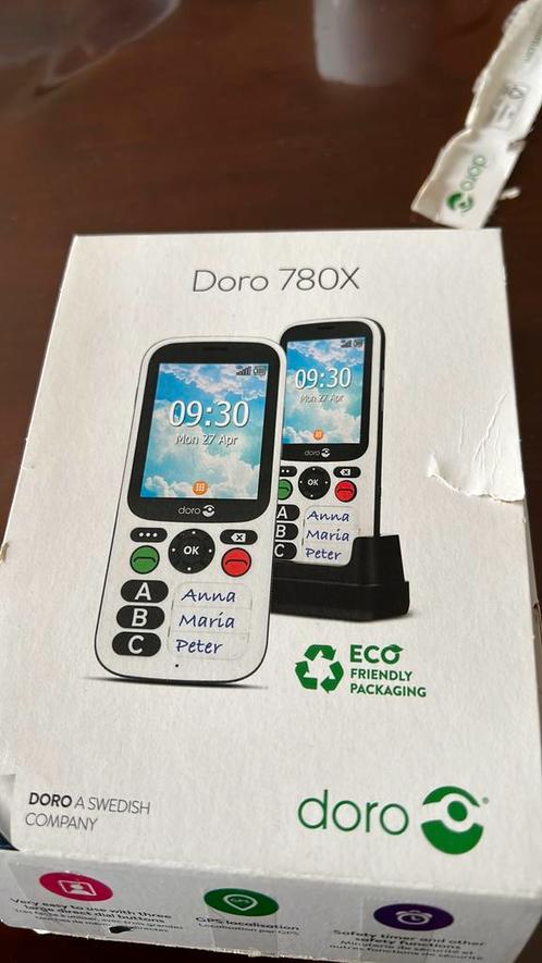 Doro 780x mobiele telefoon voor senioren nieuw