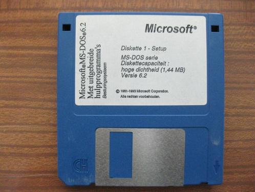 DOS 6.2 op3 diskettes