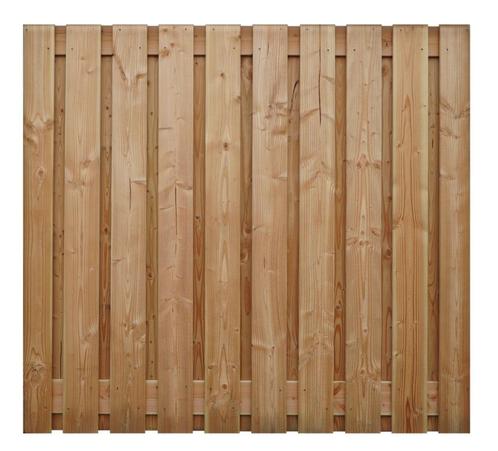 Douglas tuinscherm 21 planken (RVS geschroefd), 180x180cm,