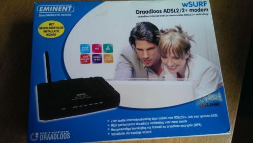 Draadloos adsl2 modem