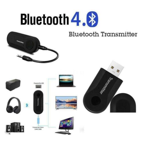 Draadloze Bluetooth Transmitter Stereo Audio Music Adapter
