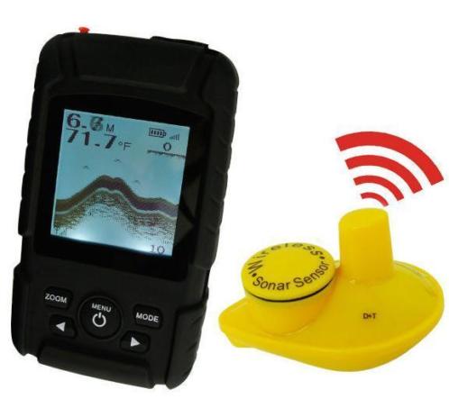 Draadloze Fish Finder  Visvinder P600 Pro  149,-