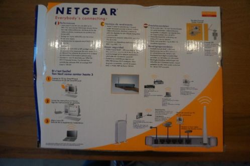 Draadloze Router Netgear 54 Mbps 2.4 GHz