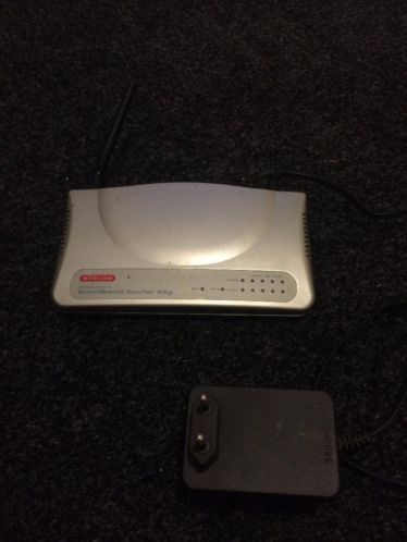 Draadloze Sitecom breedband router 54g