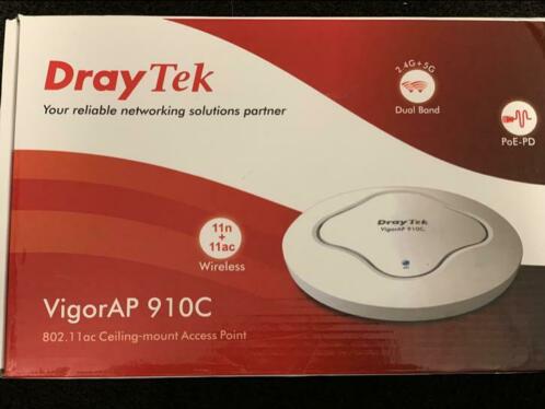 Draytek AP910C dual band (Nieuw)