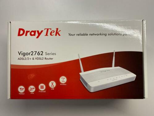 DrayTek Vigor 2762Vac annex A (geschikt voor o.a. KPN VOIP)