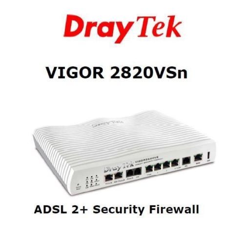 DrayTek Vigor 2820VSn Annex A