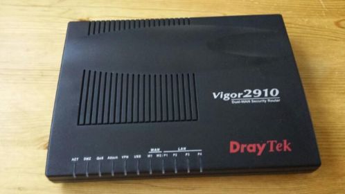 Draytek Vigor 2910 dual WAN Security router 