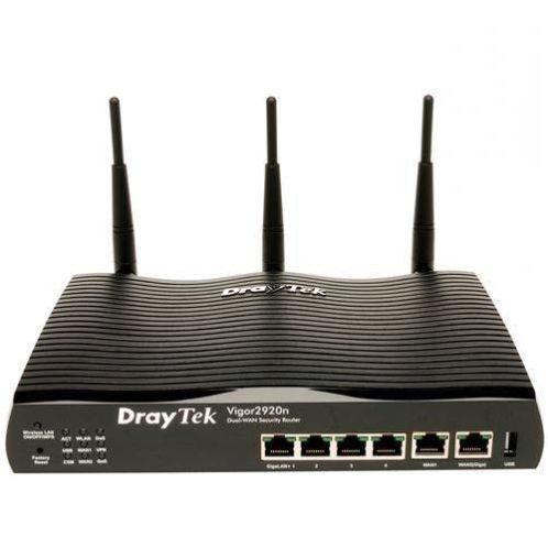 Draytek Vigor 2920n Dual WAN Security Router, Wireless-N