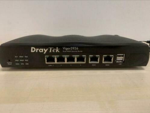 DrayTek Vigor 2926 Dual WAN VPN Gigabit Router