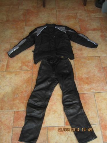 Ds motorjas maat 38 en broek 34