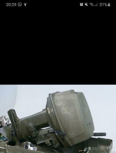 DSB verkennings rubberboot van defensie. 40pk Suzuki v