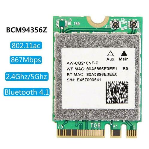 Dual band Broadcom BCM94356Z AW-CB210NF-P NGFF WiFi