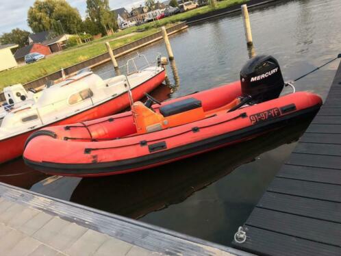 Duarry 5m hypalon offshore rib geen motor