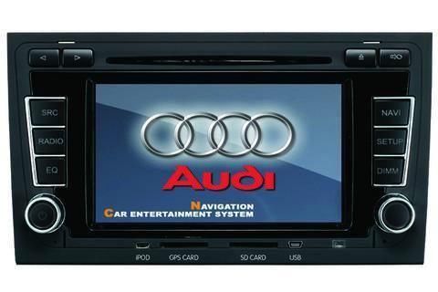 Dubbel din Audi A3 A4 gentegreerd DVD Navigatie gps