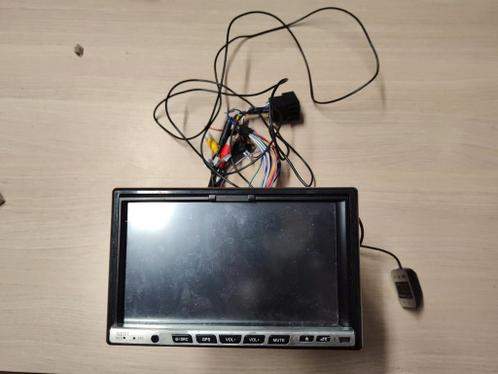 Dubbeldin radio met navigatie