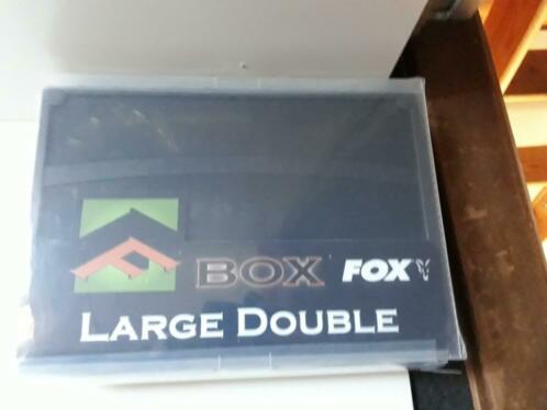 Dubbele fox f tackle box large compleet