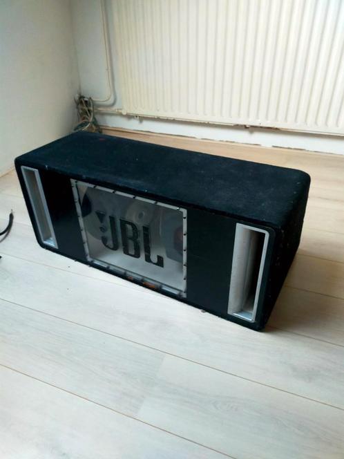 Dubbele JBL subwoofer met JBL versterker (auto speaker)