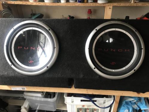 Dubbele Rockford Subwoofer 2x12 P1