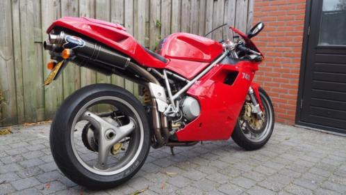 Ducati 748 Biposto 2001 perfecte staat 17.500 km 