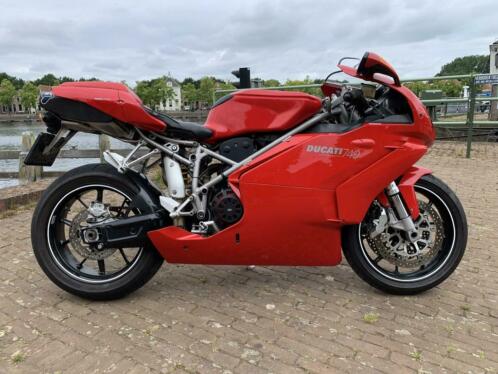Ducati 749 biposto testastretta zeer goed onderhouden 25kw