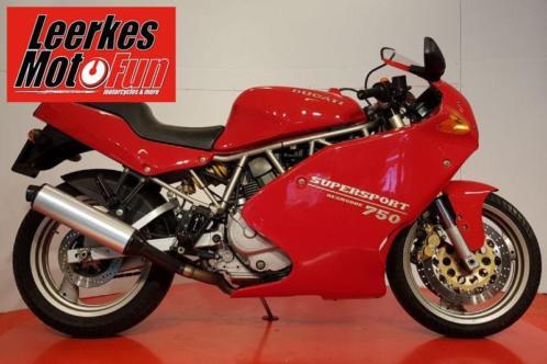 Ducati 750 SS Supersport 750  SS750 rood 7253KM (1995)