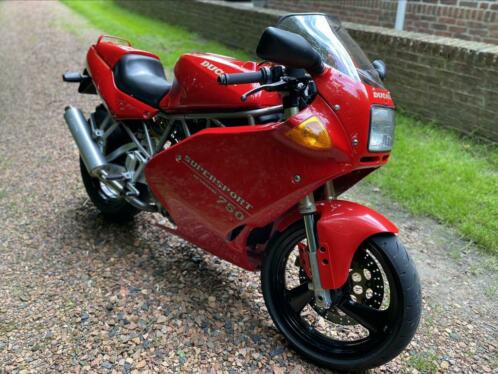 Ducati 750SS SuperSport 1993. Keurige motor.