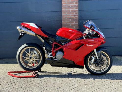 Ducati 848 - 12.000km - dealer onderhouden