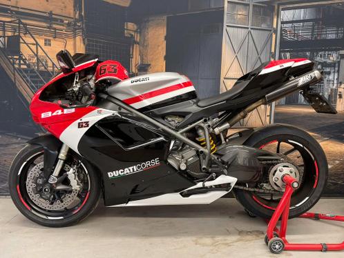 Ducati 848 Corse uitgevoerd