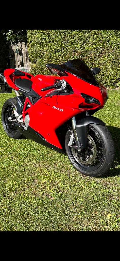 Ducati 848. Super strak 21143km in Top staat 7200.-