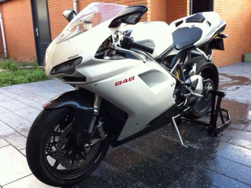Ducati 848 Superbike - Laag KM039s - WIT - Akrapovic - 180PK