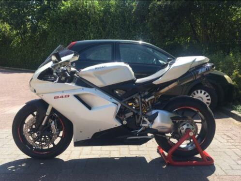 Ducati 848 supersport wit