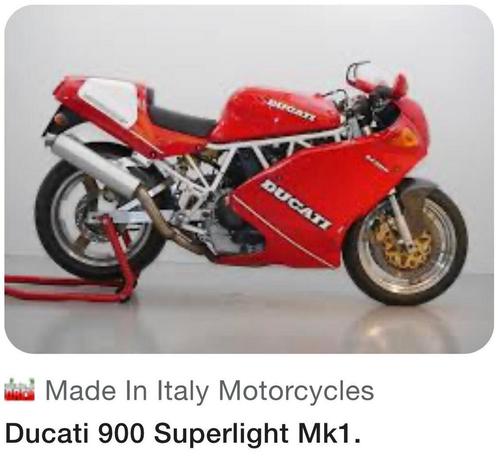 Ducati 900 superlight Mk 1 gereedschap set