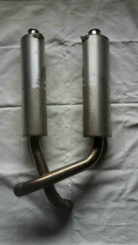 Ducati 916  748 uitlaat dempers