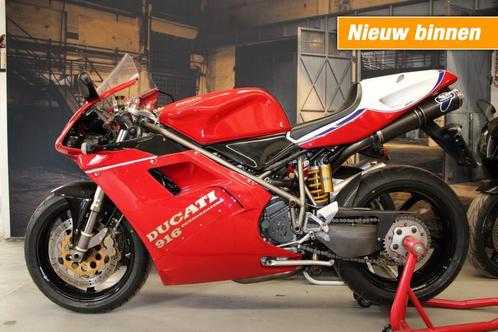 Ducati 916 collectors item ohlins afgemonteerd
