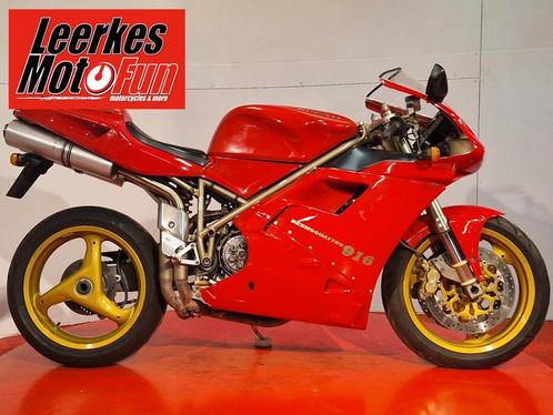 Ducati 916 Rood oer-versie uit Varese (1995)