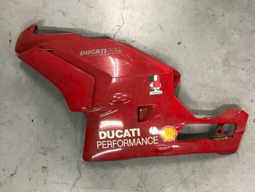 Ducati 999s originele linker kuip met schuifschade