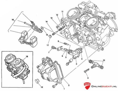 Ducati Carburateur kit