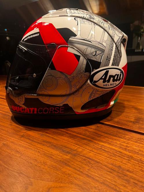 Ducati Corse Arai RX 7 GP Helm maat L Drudi Performance