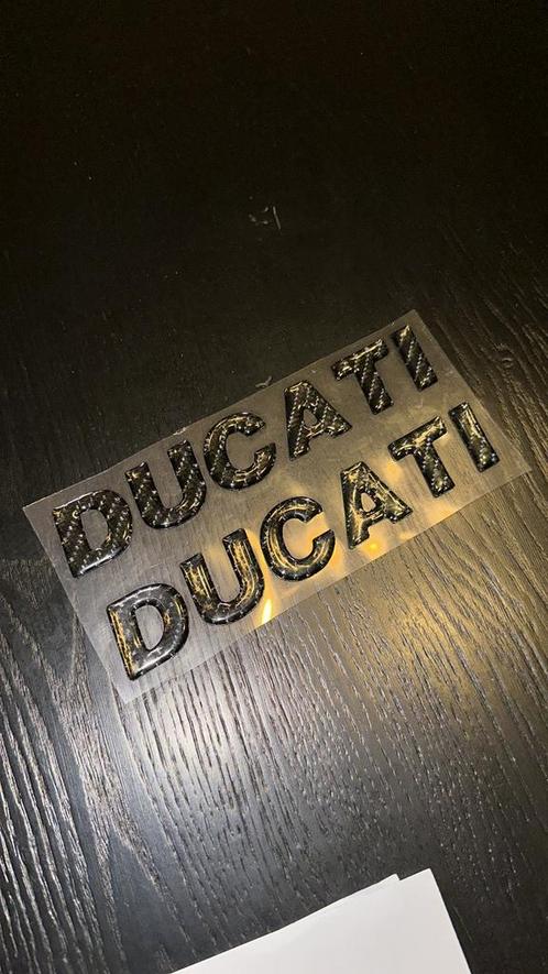 Ducati embleem carbon 3D