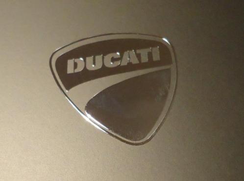 DUCATI Label  Sticker  Badge  Logo 35x32mm 194