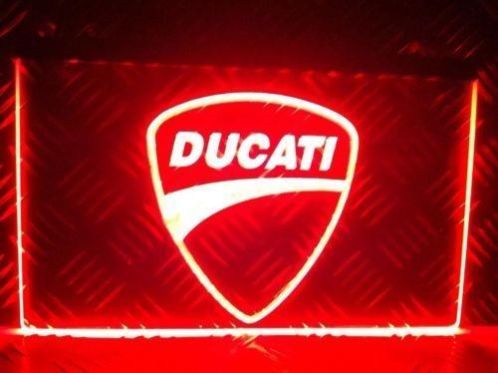 Ducati Logo met LED Verlichting