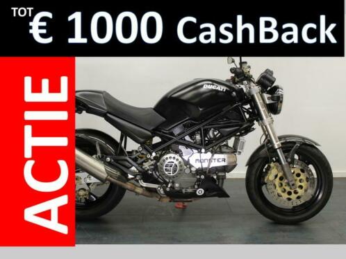 DUCATI M 900 I.E. DARK (bj 2000) MONSTER 900 35kw A2mogelijk