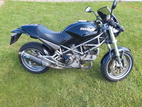 Ducati Monster 1000 S. i. e. 2004 Zwart met Garmin Navigatie